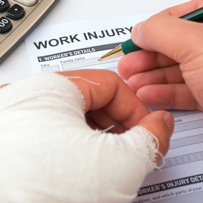 Work injury form