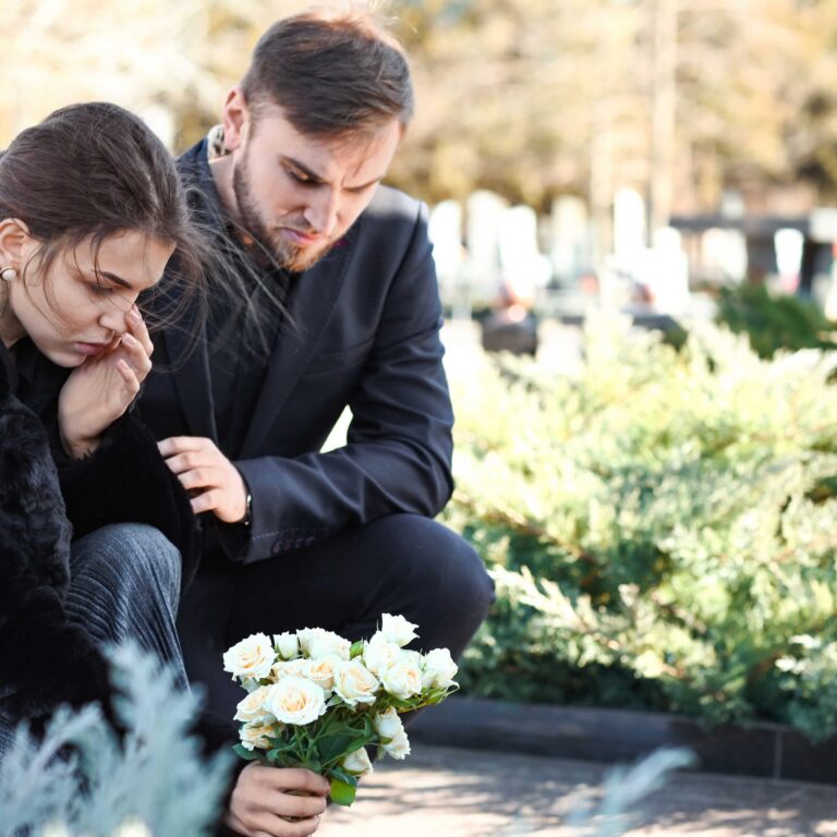 wrongful-death-ohio Couple mourning their relative that died through wrongful death